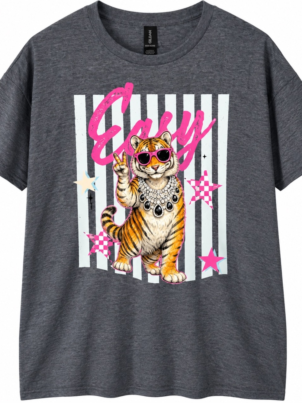 Adult XL NWOT Easy Tiger Graphic Tee